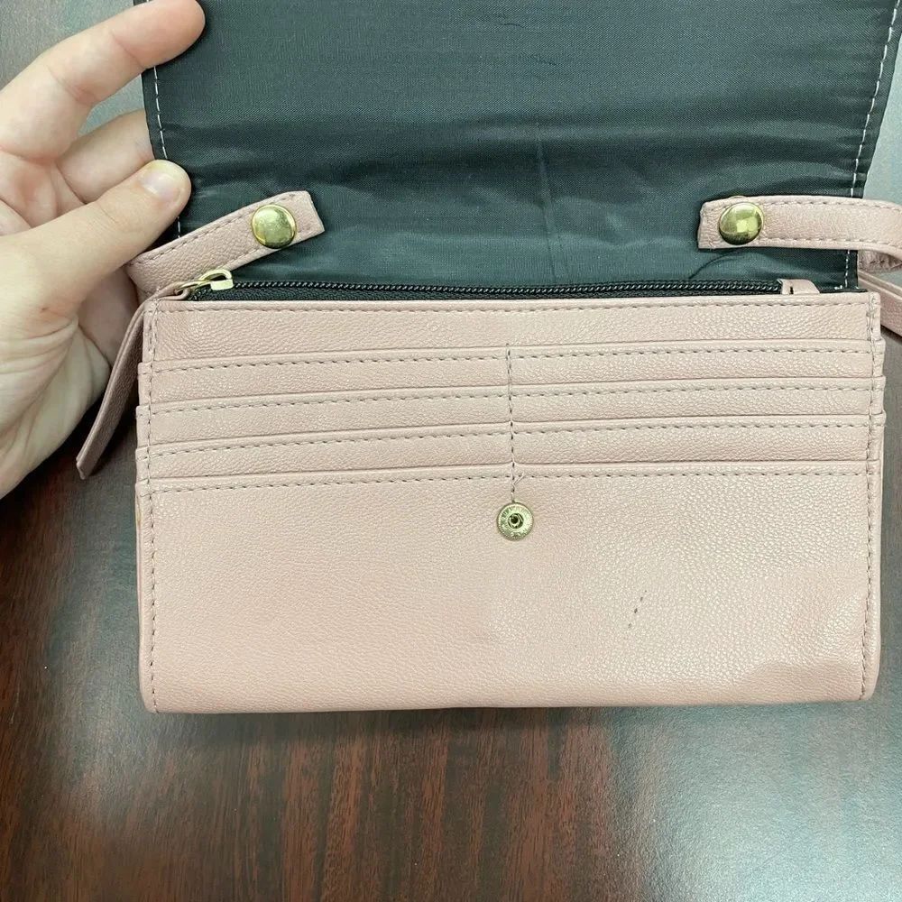 Crossbody Blush Colored Purse - Picture 3 of 5
